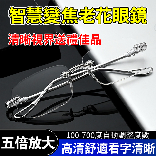 變焦防輻射老花鏡