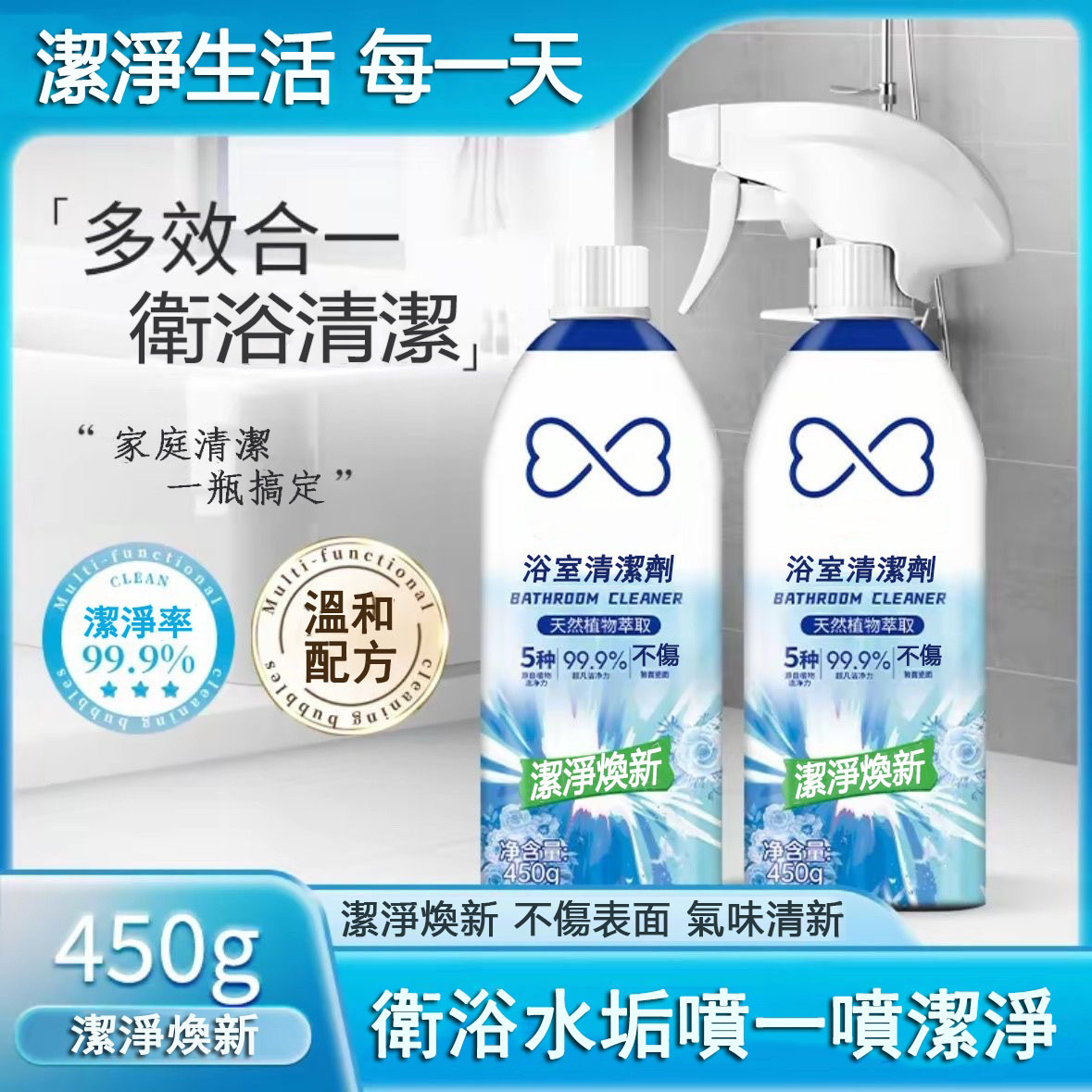 家用浴室清潔劑